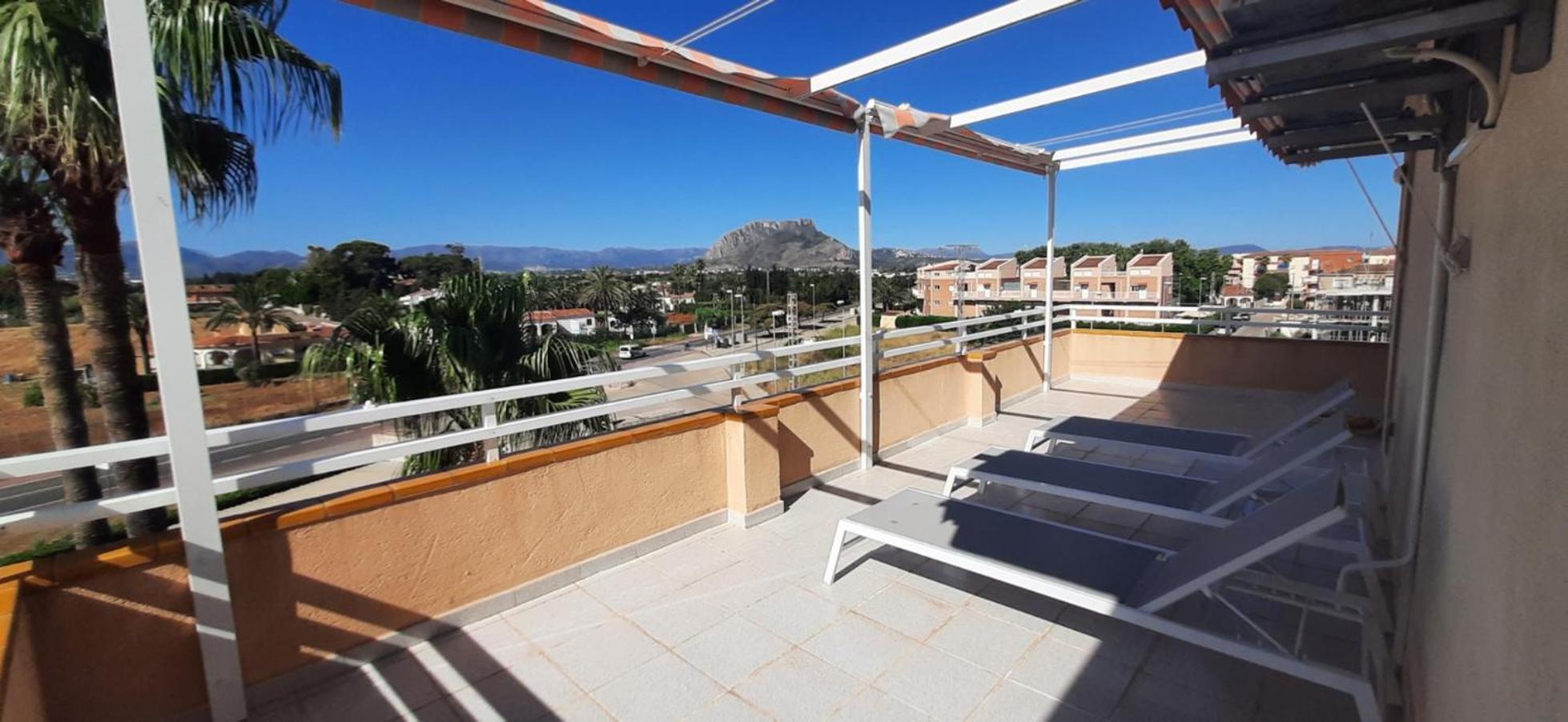 Atico En Urb Bahia De Denia De Vacaciones Mar Por Medio Apartment ภายนอก รูปภาพ